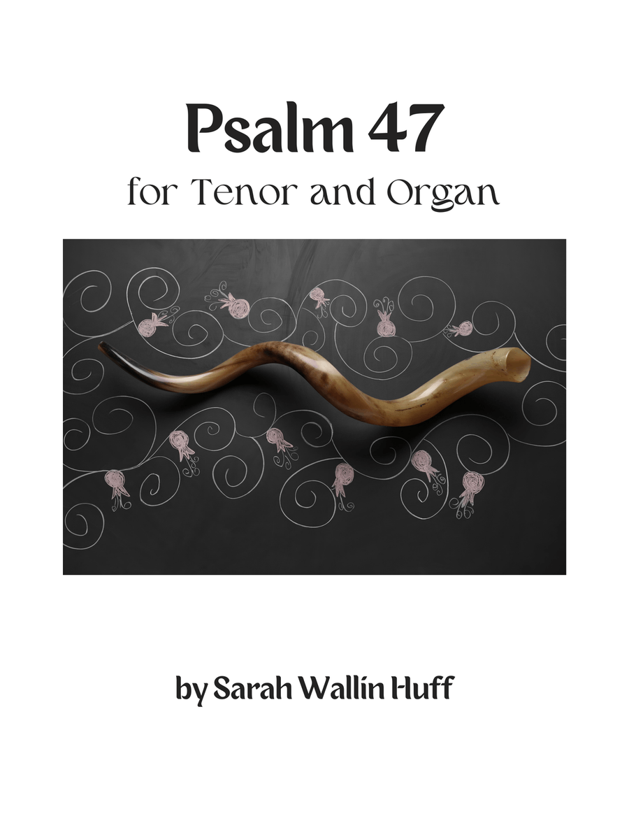Psalm 47 (In Celebration of Hope) - tenor + organ Organ Solo scores gallery preview page 1