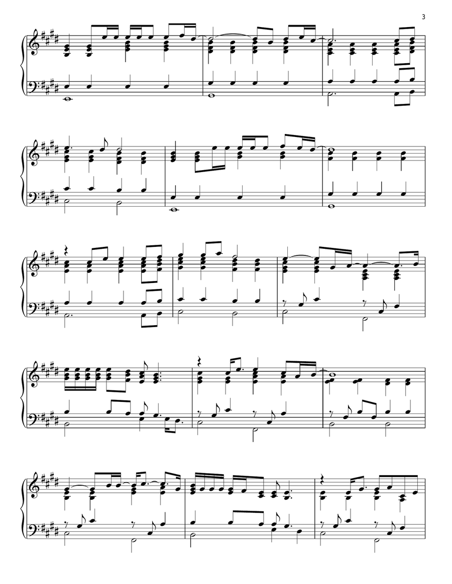 Hard To Say I'm Sorry Hard To Say I'm Sorry Piano Solo scores gallery preview page 3