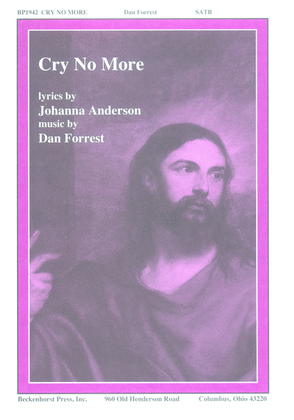 Book cover for Cry No More