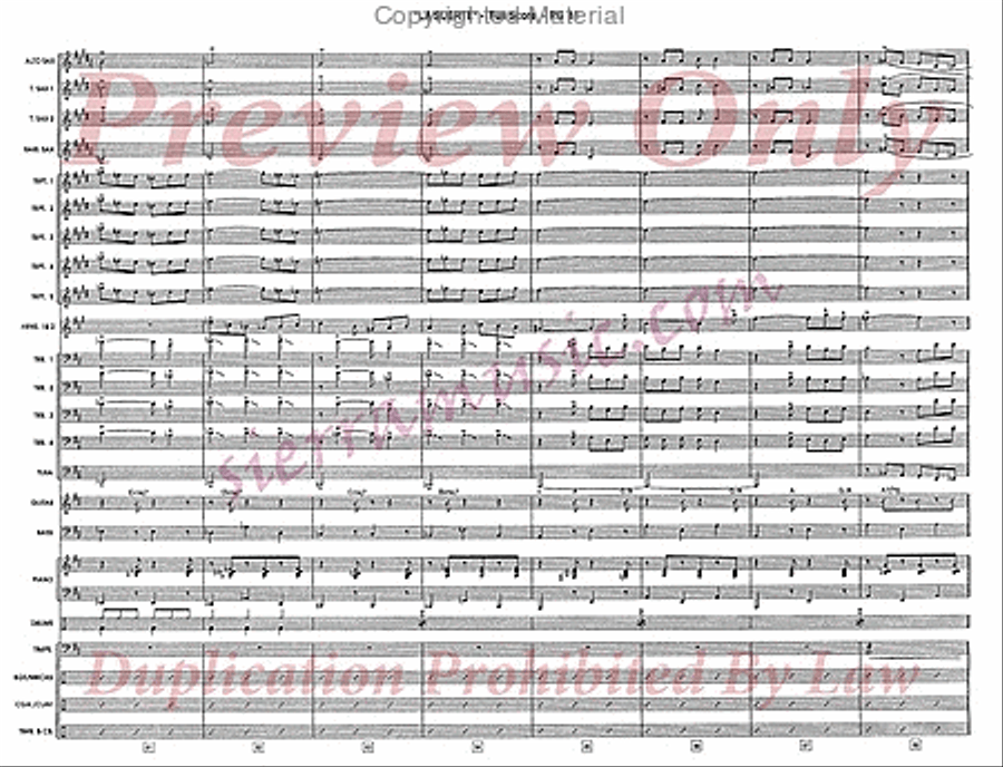 La Suerte De Los Tontos Jazz Ensemble scores gallery preview page 12
