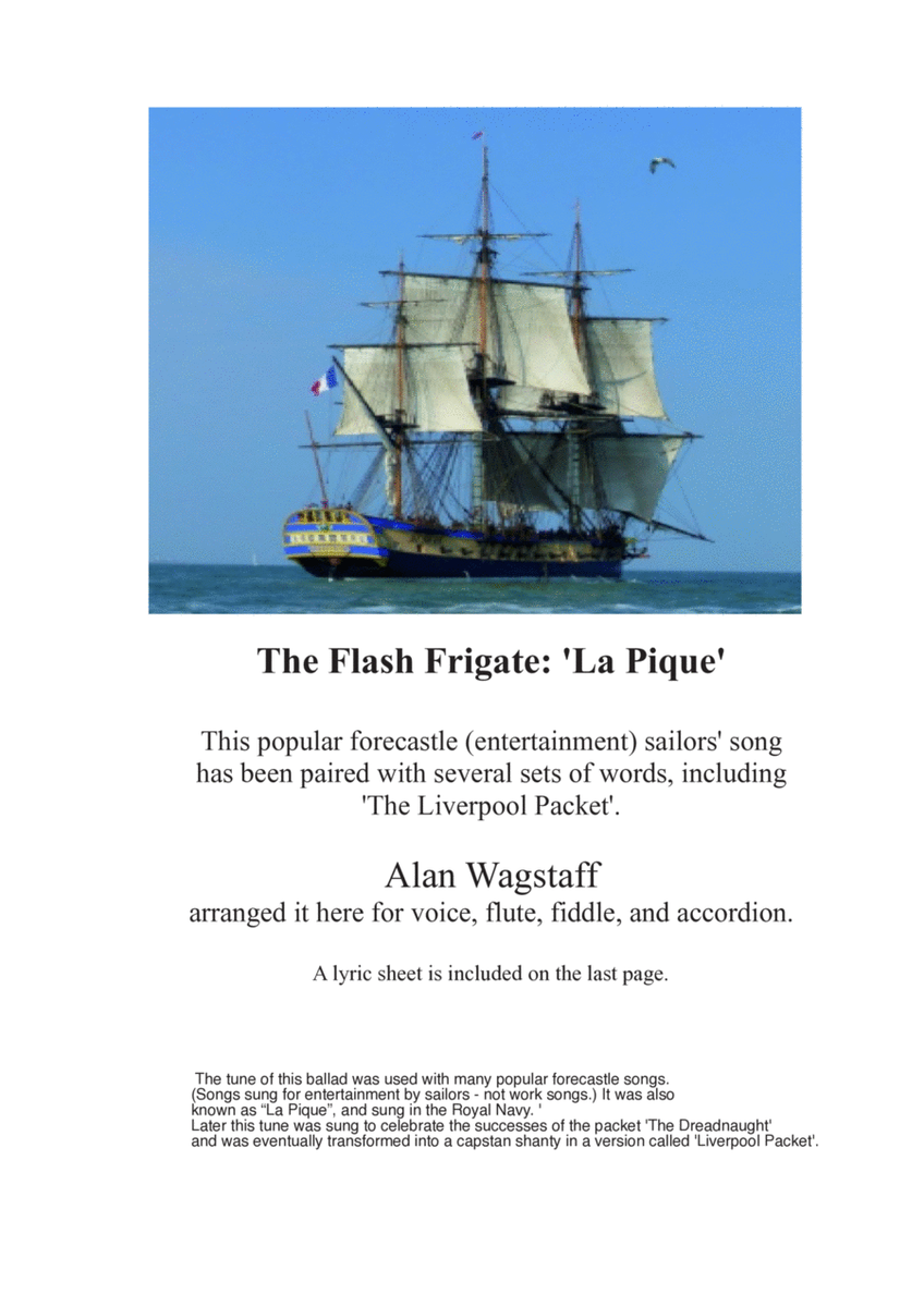 The Flash Frigate: La Pique image number null