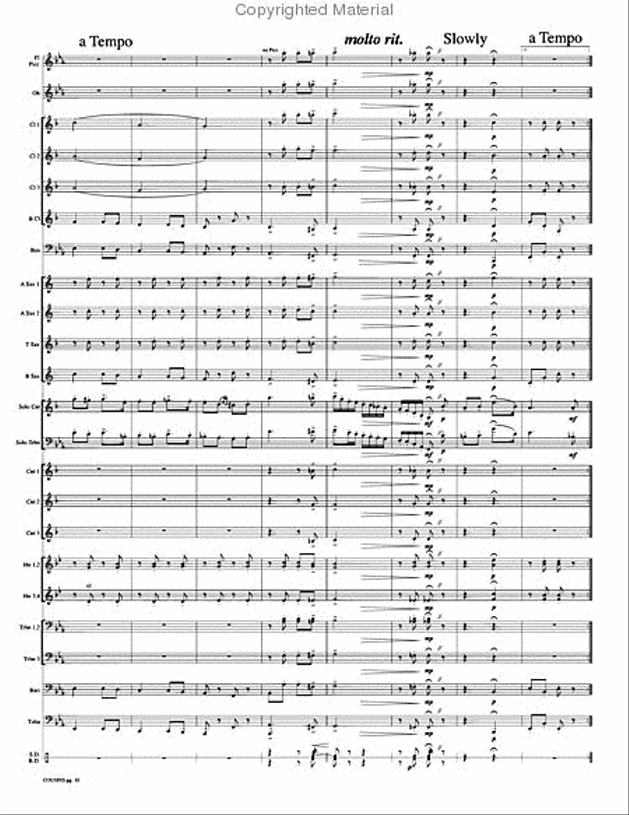 Cousins Cousins Concert Band scores gallery preview page 13