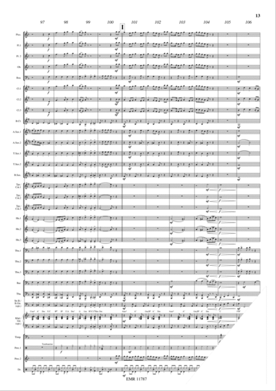 Rocky Folk Concert Band scores gallery preview page 14
