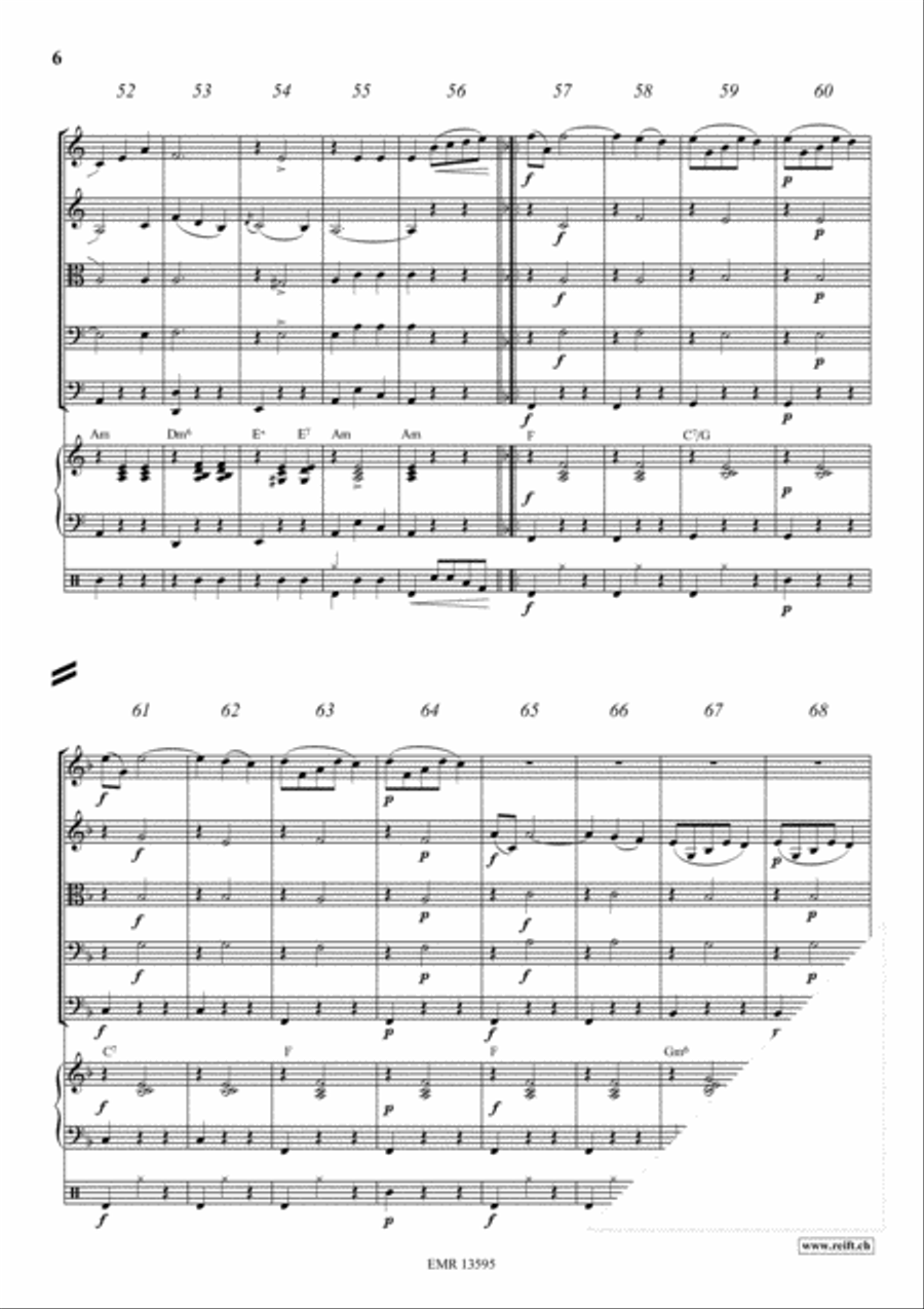 Donauwellen String Quintet scores gallery preview page 6