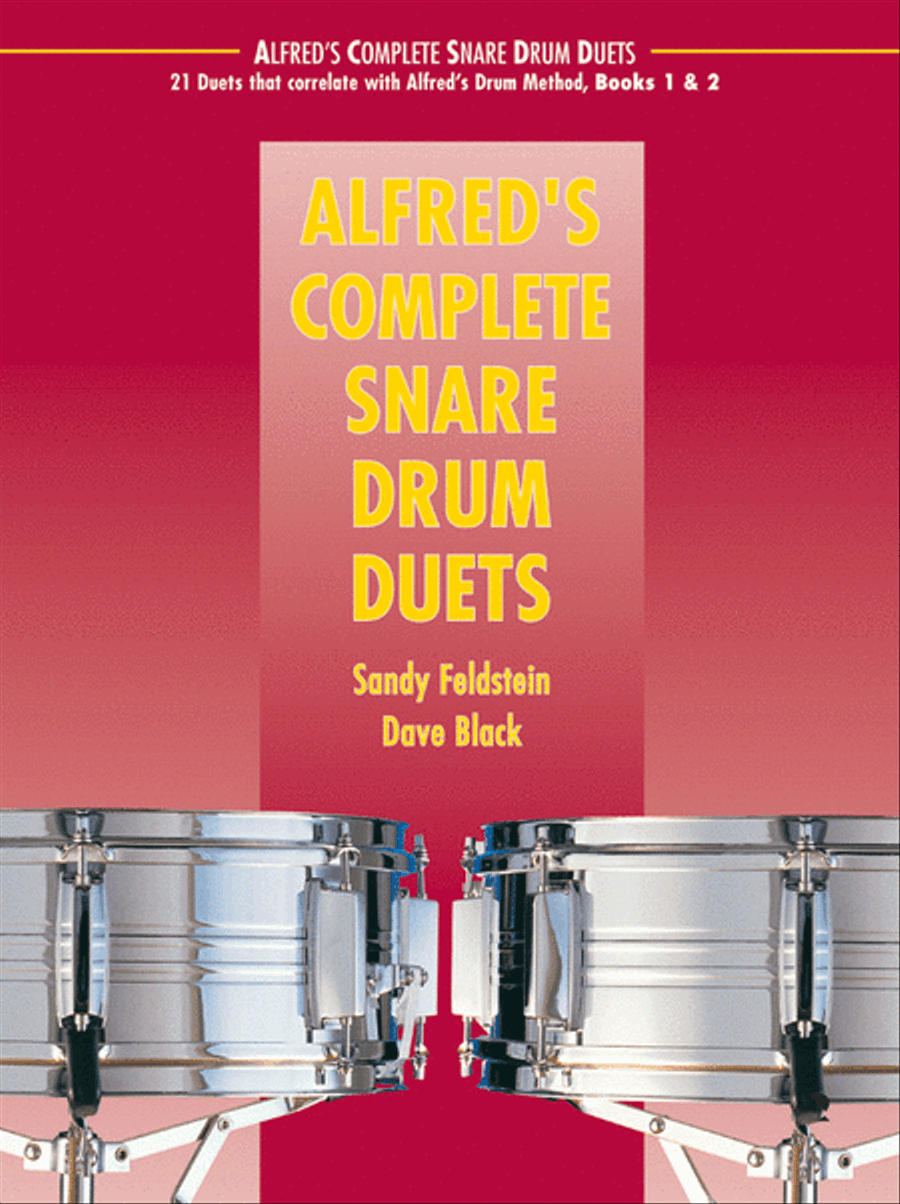 Book cover for Alfred's Complete Snare Drum Duets