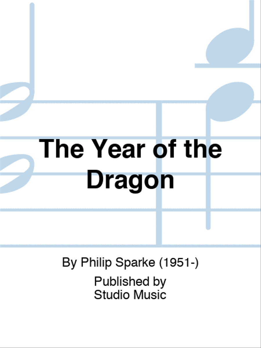 The Year of the Dragon Brass Band scores gallery preview page 1