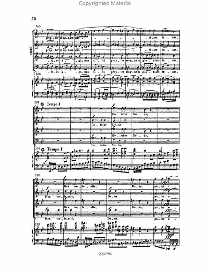 Missa Solemnis, Op.123 Choir scores gallery preview page 20