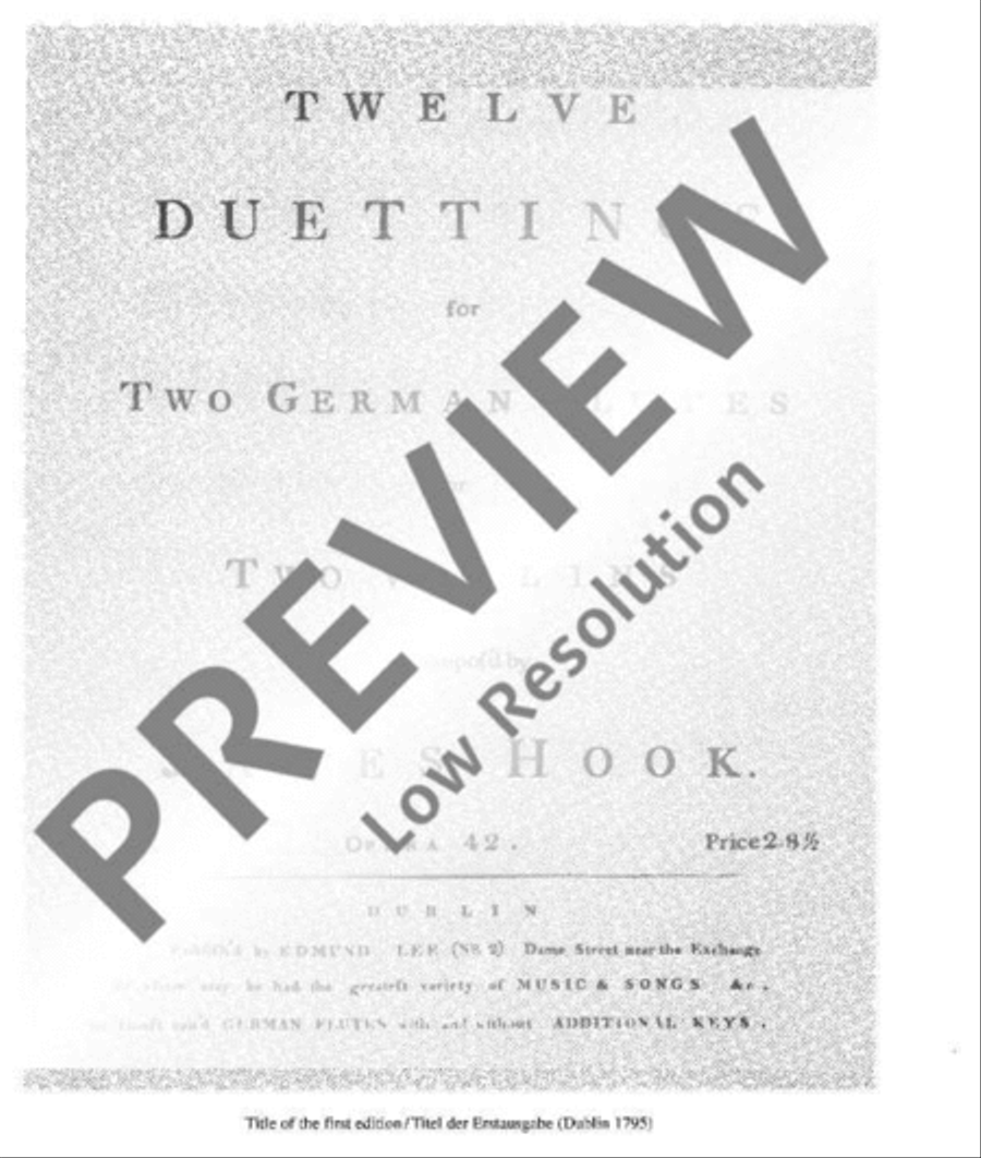 Twelve Duettinos Flute scores gallery preview page 8