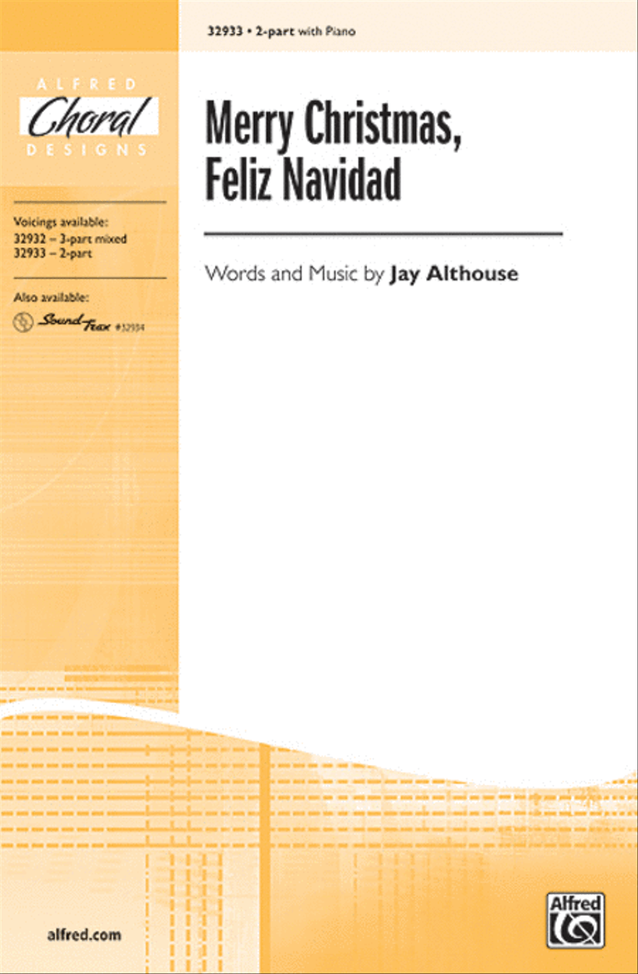 Merry Christmas, Feliz Navidad 2-Part scores gallery preview page 1