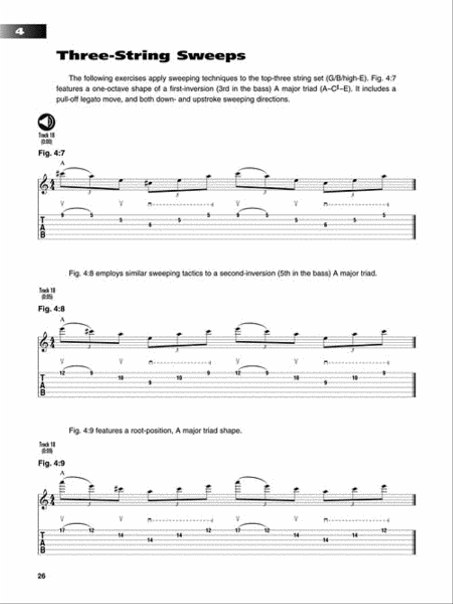 Shred Guitar Guitar Tablature scores gallery preview page 4
