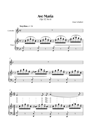 Ave Maria (Franz Schubert) - CONTRALTO_F