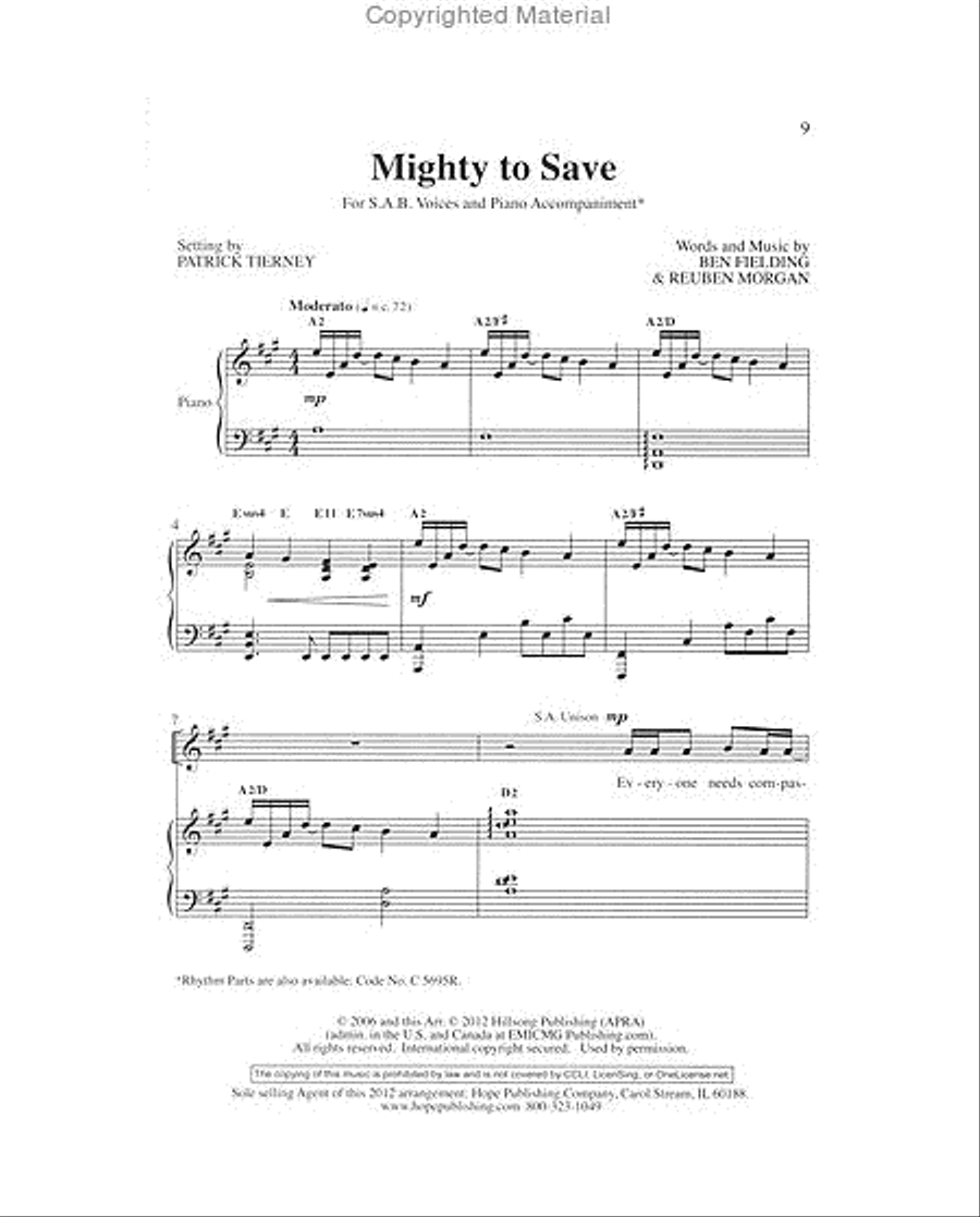 Easy Settings 2 3-Part scores gallery preview page 3