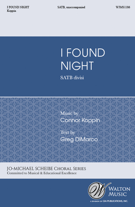 Book cover for I Found Night
