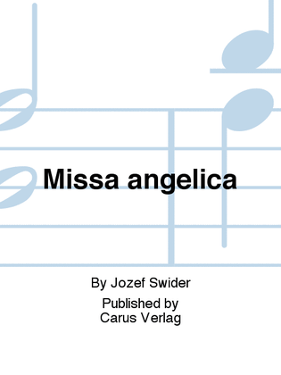 Book cover for Missa angelica