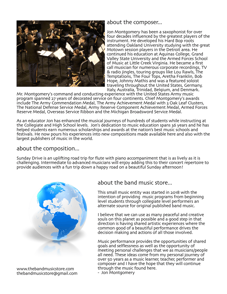 Sunday Drive Sunday Drive Flute Solo scores gallery preview page 2