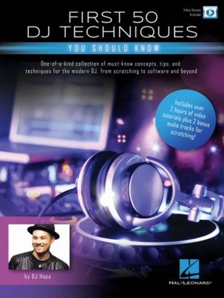 Book cover for First 50 DJ Techniques You Should Know