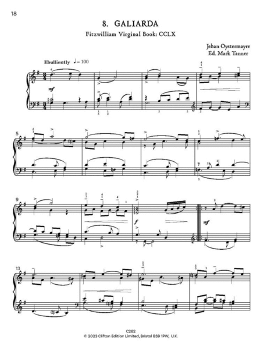 Renaissance keyboard deals music