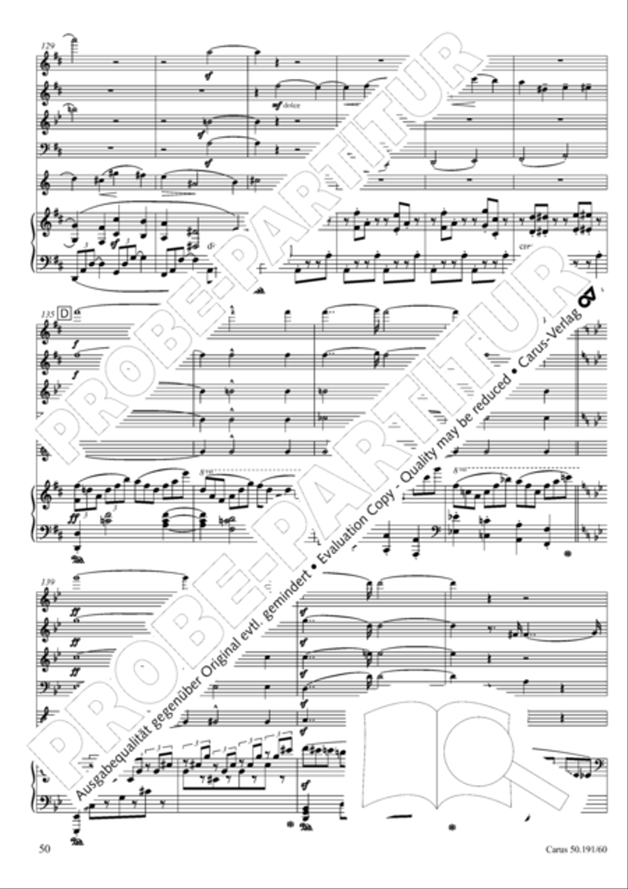 Sextet Bassoon scores gallery preview page 52