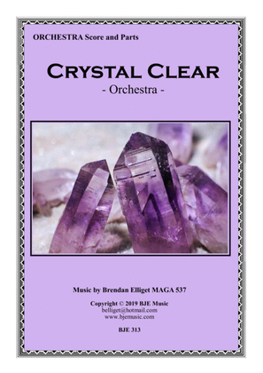Crystal Clear - Orchestra Score and Parts PDF.