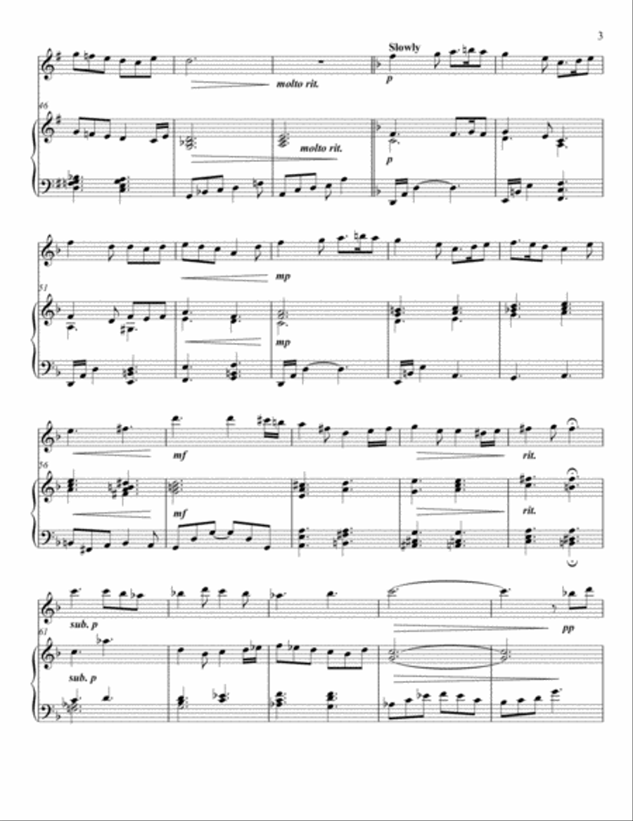 Tannenbaum - Greensleeves - Sing We Now of Christmas - a medley for Violin and Piano Violin Solo scores gallery preview page 3