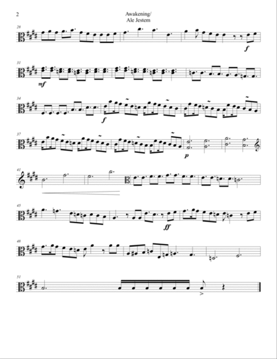 Pop and Video Game Music Arrangements String Trio scores gallery preview page 4