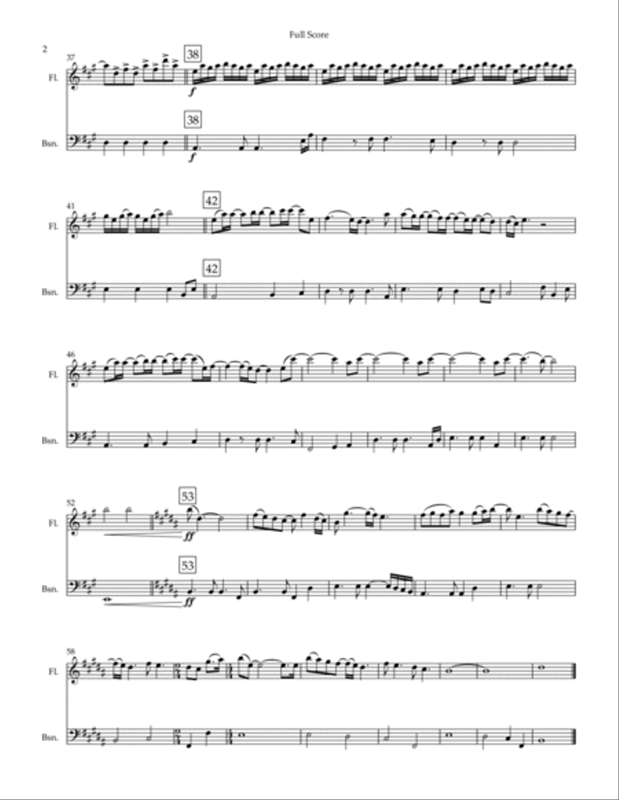 From This Moment On Woodwind Duet scores gallery preview page 2