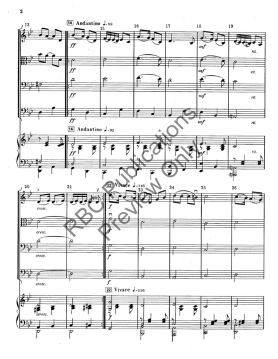 Gypsy Serenade (Score) Gypsy Serenade (Score) String Orchestra scores gallery preview page 3