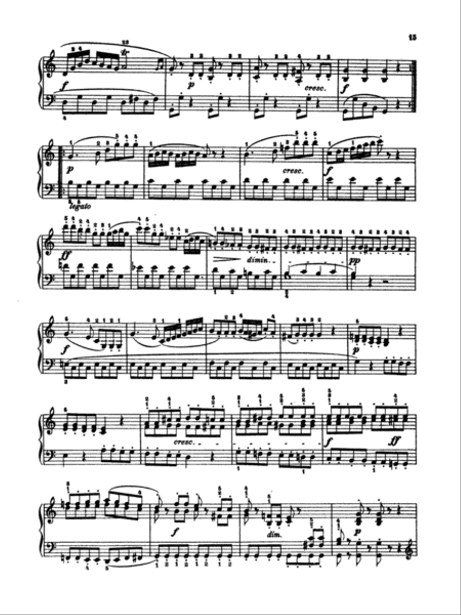 Clementi: Twelve Sonatinas Piano Solo scores gallery preview page 2