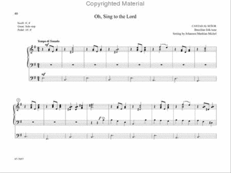 Gospel, Jazz, Blues, and Soul; European Connection, Vol. 4 Organ scores gallery preview page 16