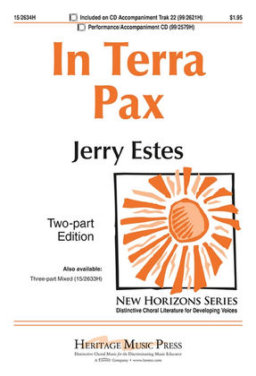 Book cover for In Terra Pax