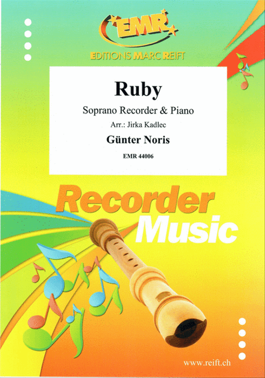Ruby Soprano Recorder scores gallery preview page 1