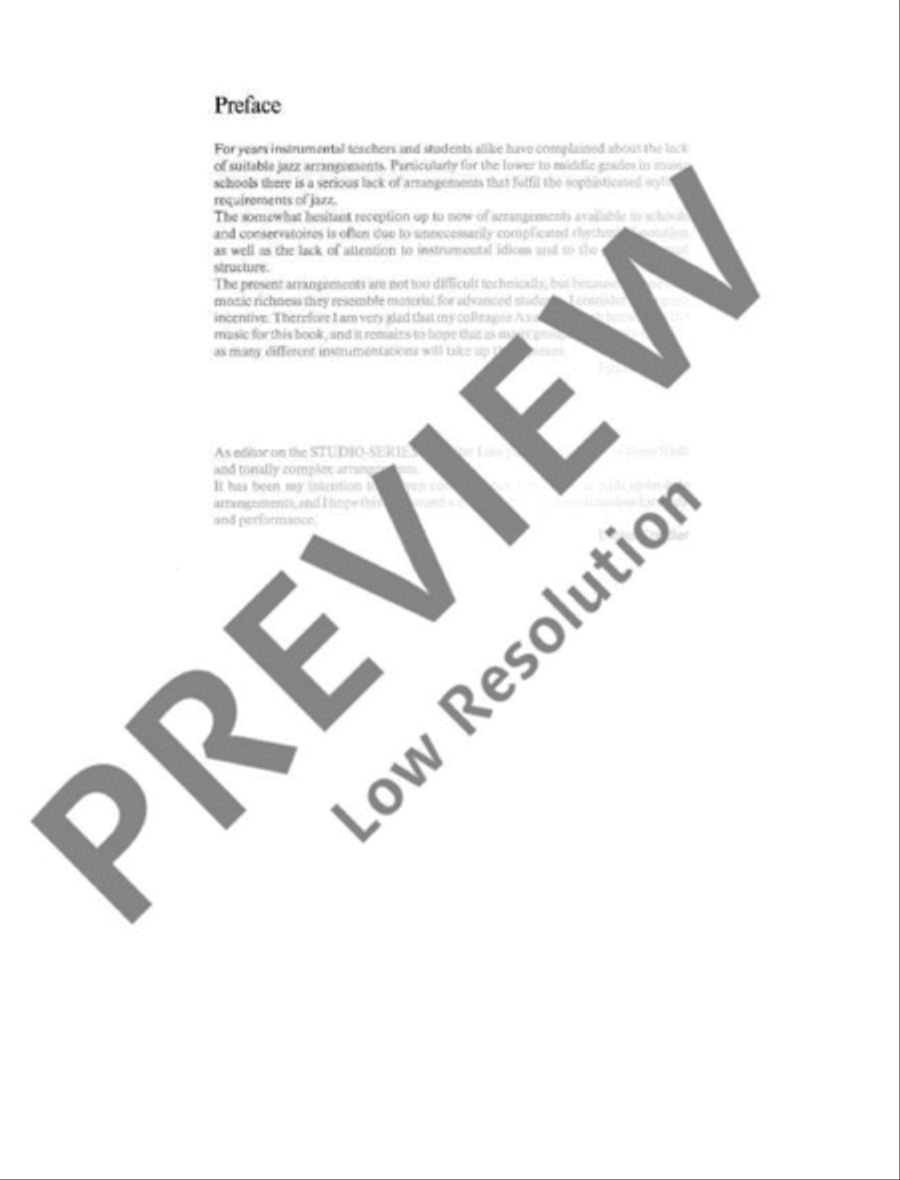 Play Swing for instrumental groups Guitar Ensemble scores gallery preview page 10
