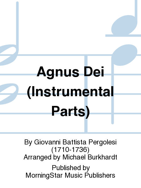 Agnus Dei (C Instrument Part)