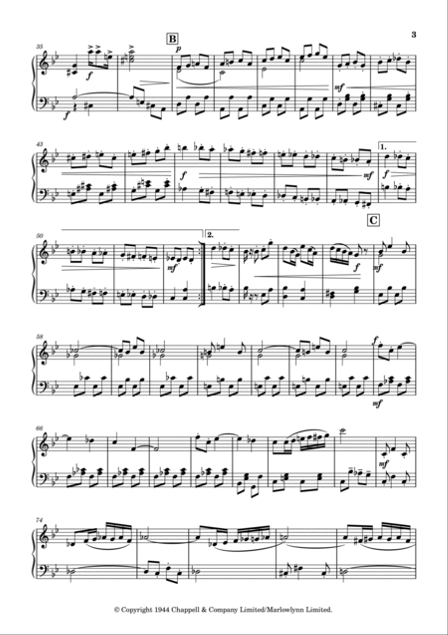 Devil's Galop Piano Solo scores gallery preview page 2