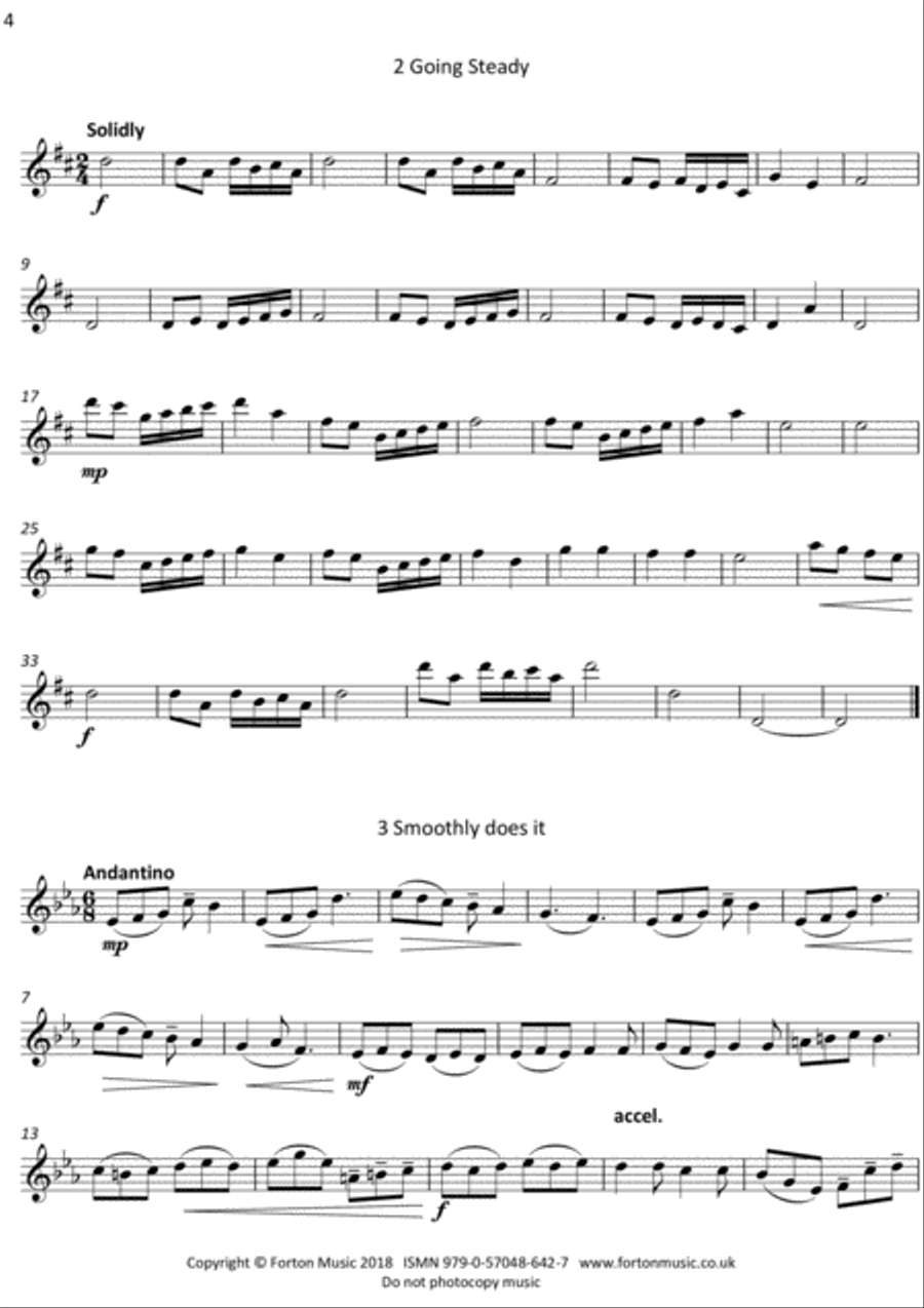 Twenty Four Five Saxophone scores gallery preview page 4