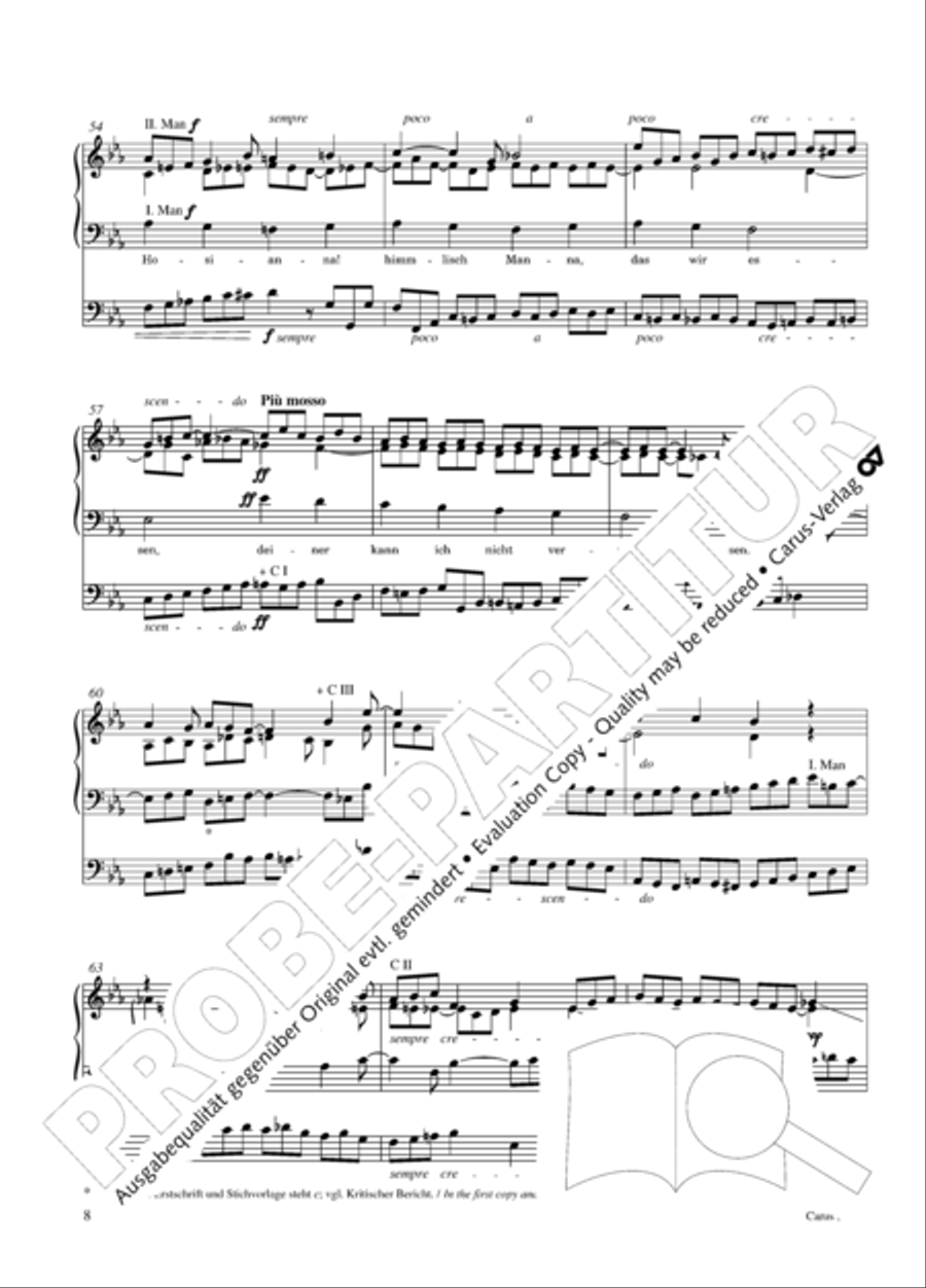 Choralphantasie Op. 40 Organ scores gallery preview page 9