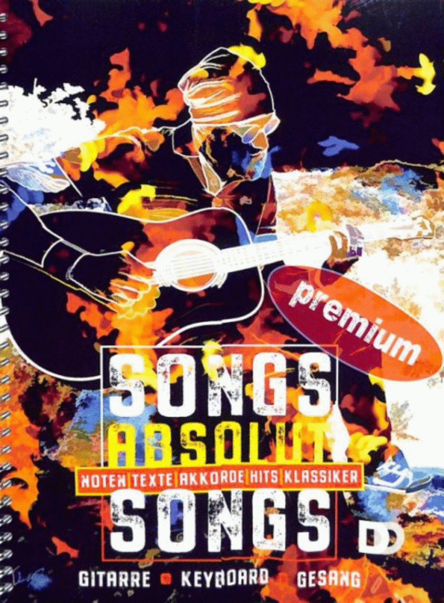Songs absolut songs - Premium Piano, Vocal, Guitar scores gallery preview page 1