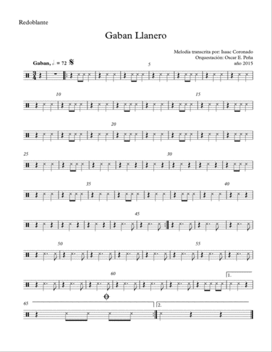 Gaban 2 Small Ensemble scores gallery preview page 5