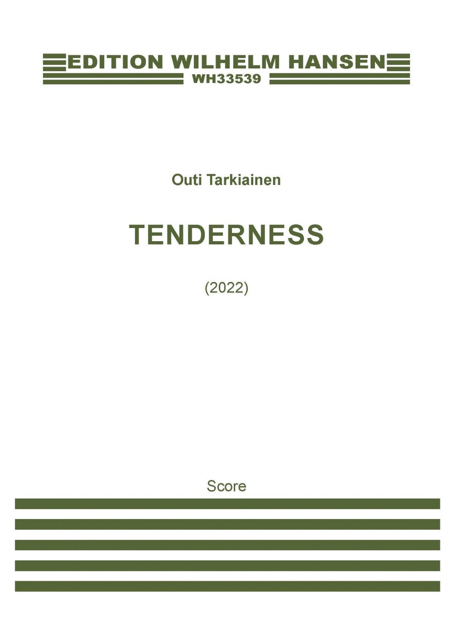 Tenderness Piano scores gallery preview page 1