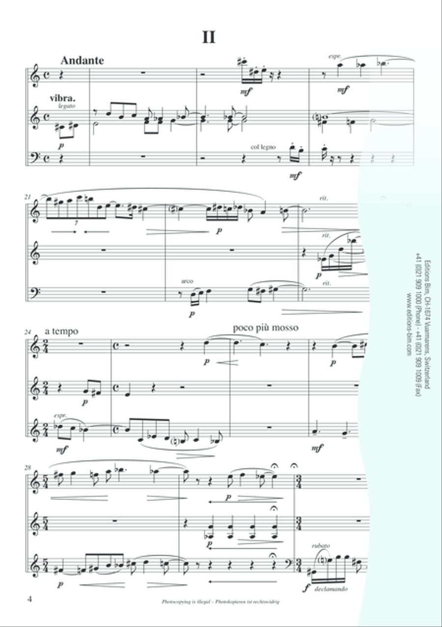 3 lyrische Stücke 3 lyrische Stücke Oboe scores gallery preview page 3