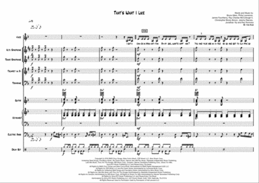 That's What I Like Jazz Ensemble scores gallery preview page 2