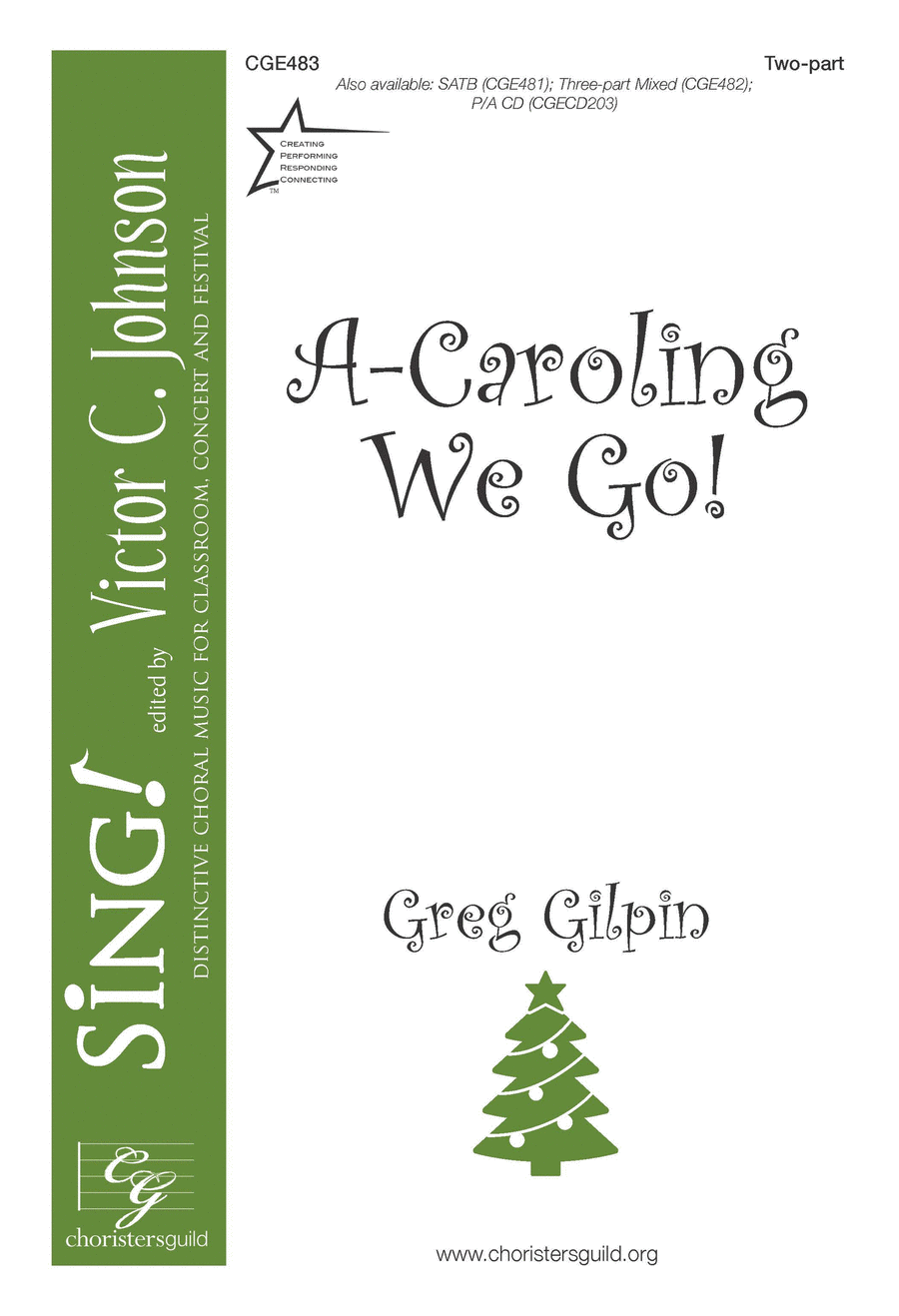 ACaroling We Go (Two-part) 2-Part scores gallery preview page 1