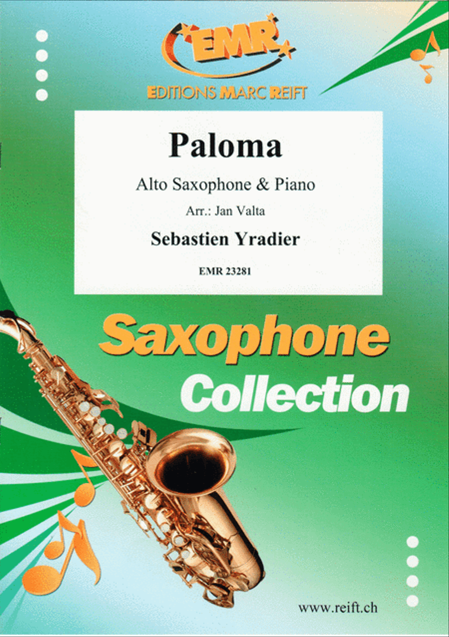 Paloma Alto Saxophone scores gallery preview page 1