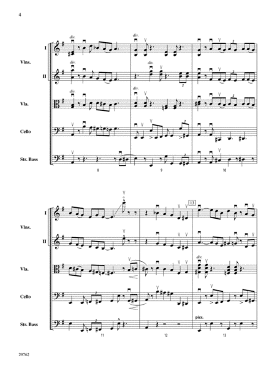 Steel City Strut Steel City Strut String Orchestra scores gallery preview page 3