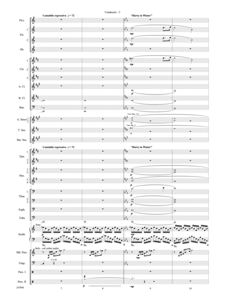 Harry Potter and the Goblet of Fire, Symphonic Suite from: Score