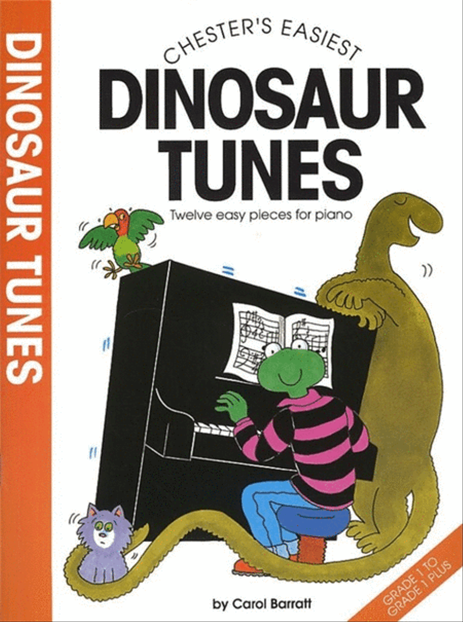 Barratt Easiest Dinosaur Tunes Piano Solo scores gallery preview page 1