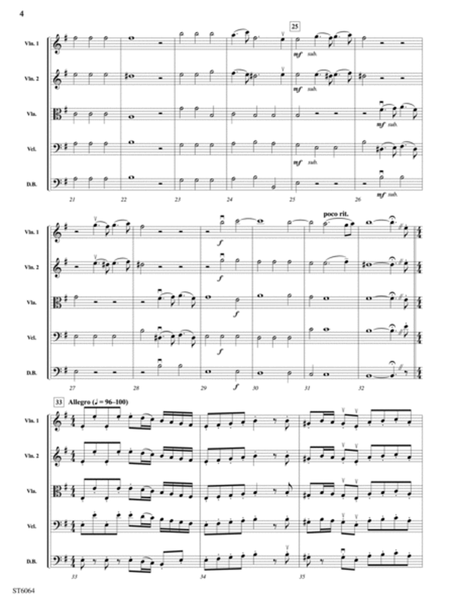 Introduction and Allegro: Score