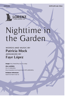 Book cover for Nighttime in the Garden