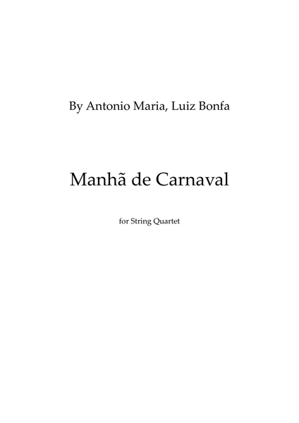 Manha De Carnaval image number null