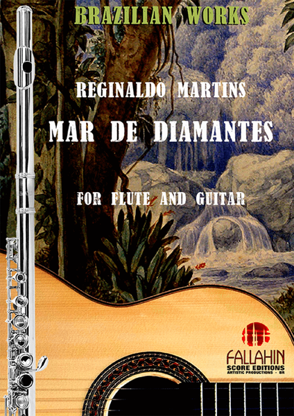 MAR DE DIAMANTES (SEA OF DIAMONDS) - REGINALDO MARTINS - FOR FLUTE AND GUITAR image number null